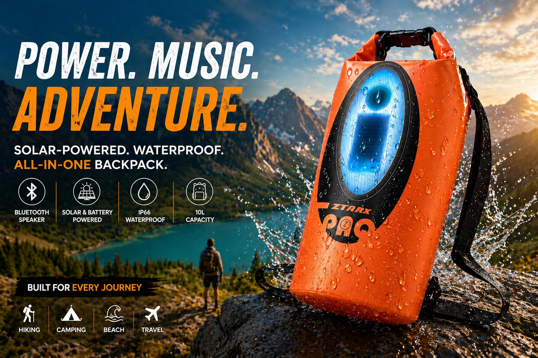 Why a Solar-Powered Waterproof Backpack is a Game-Changer for Outdoor Adventures