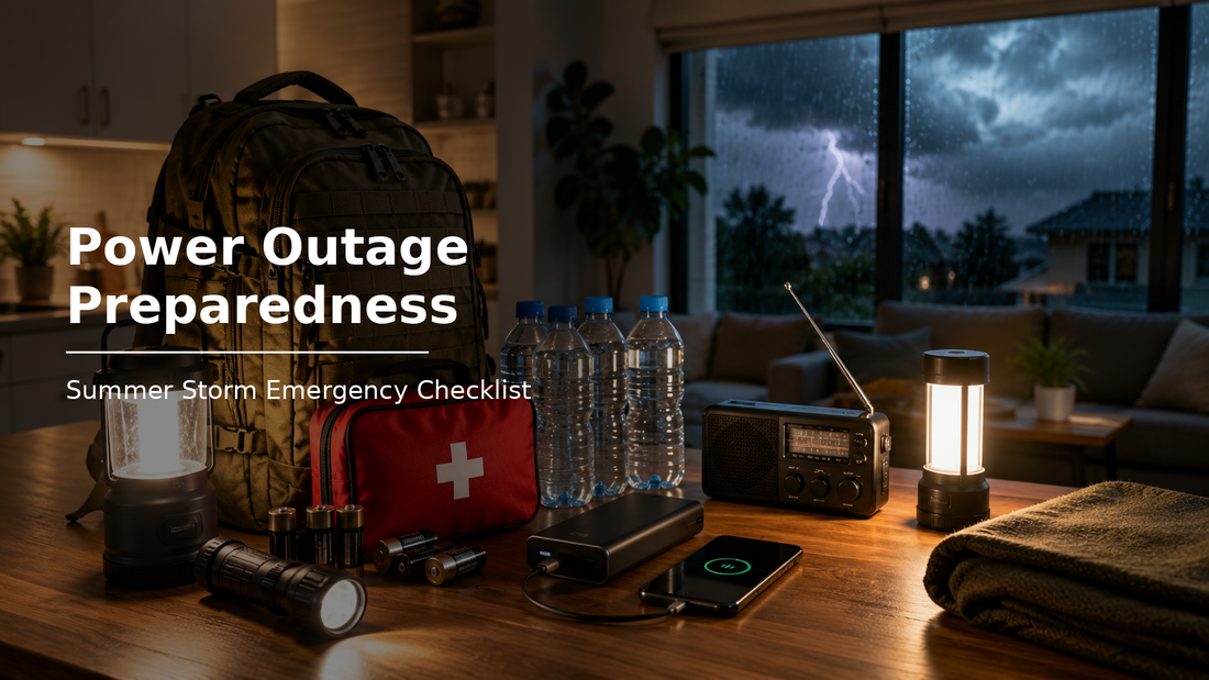 Power Outage Preparedness: What to Keep at Home During Summer Storms