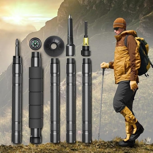 Trekking Pole Aluminum Alloy - Insulated Grip for Hiking