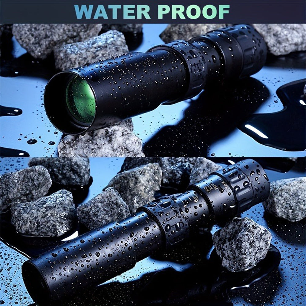 Zoom HD 10-300X Monocular Telescope for Outdoor Adventures