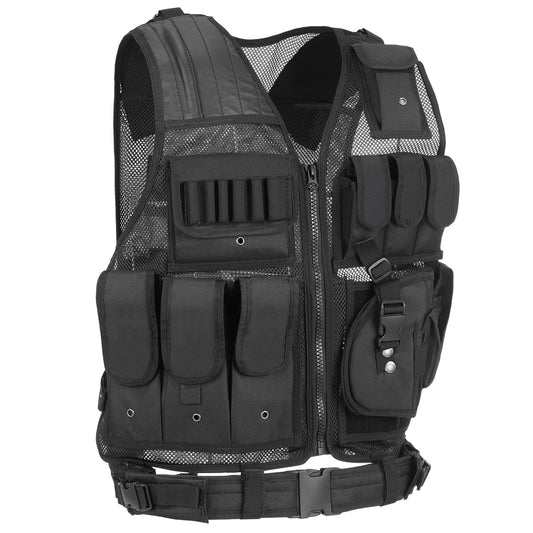 Military Airsoft Tactical Vest for Hunting & Hiking