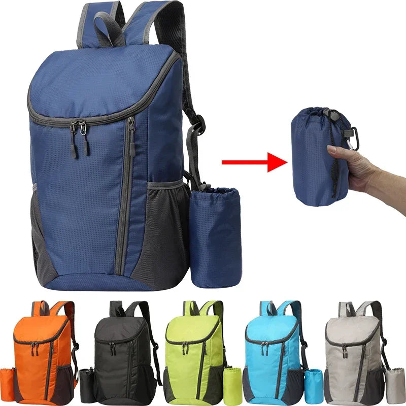 Foldable 20L Day Pack - Waterproof & Lightweight Adventure Bag
