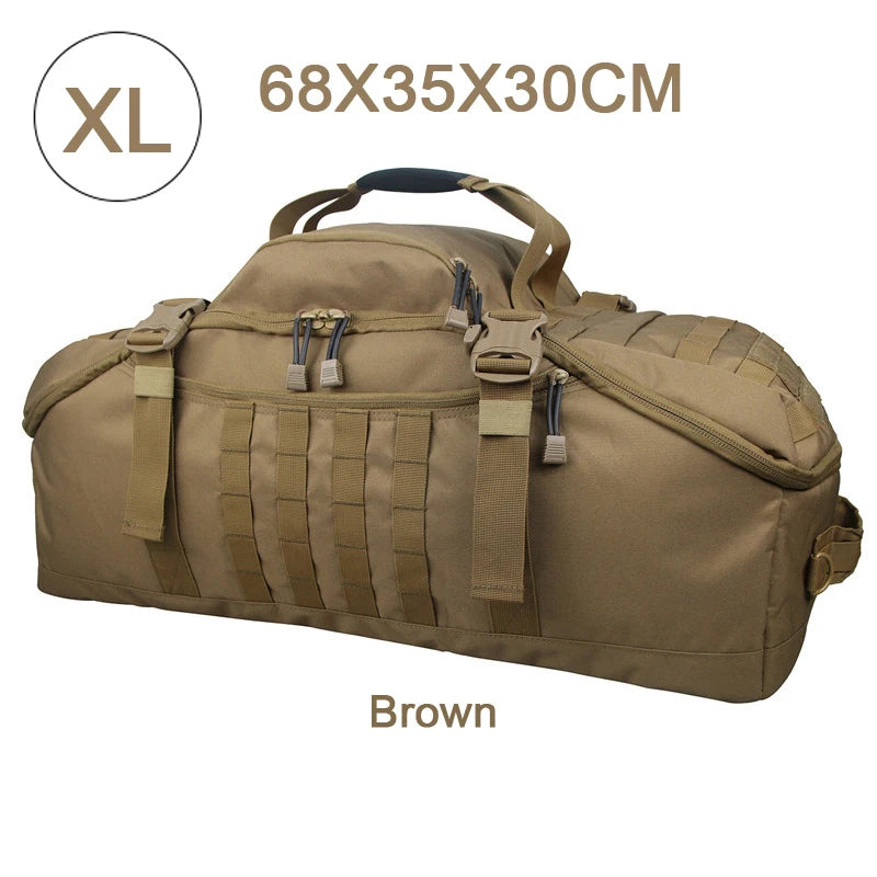 80L Tactical Backpack: Molle System for Camping & Hiking