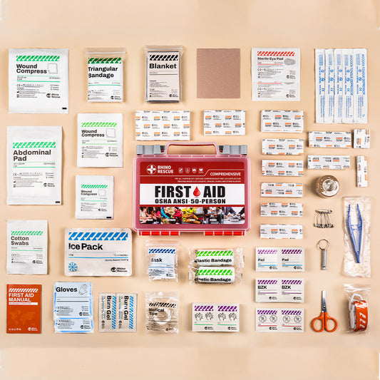 Rhino Rescue Emergency Kit: School, Car & Outdoor Supplies