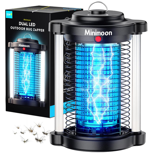 Bug Zapper 4200V Mosquito Trap Dual LED Outdoor