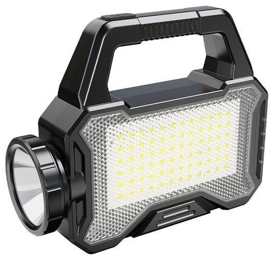 Solar Camping Lantern: Powerful Rechargeable Spotlight Torch