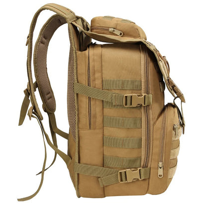 35L Tactical Backpack: Men's Outdoor Camping & Hiking Gear
