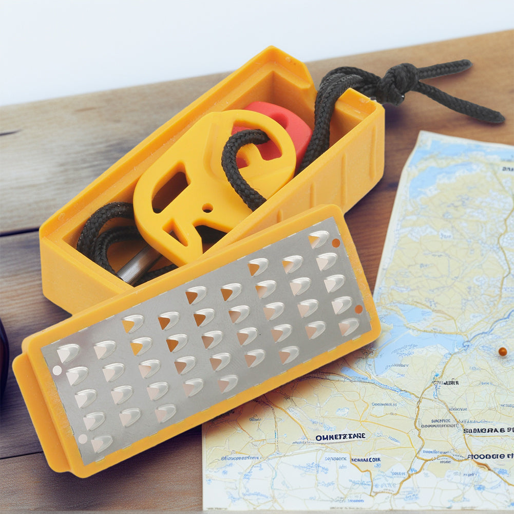 Tinder Maker & Fire Starter: Compact Outdoor Survival Tool