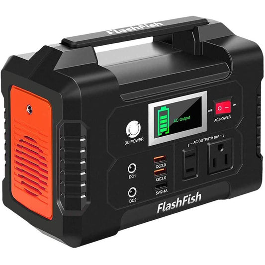 Portable Power Station 200W - FlashFish E200 Solar Generator