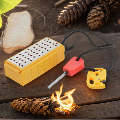 Tinder Maker & Fire Starter: Compact Outdoor Survival Tool