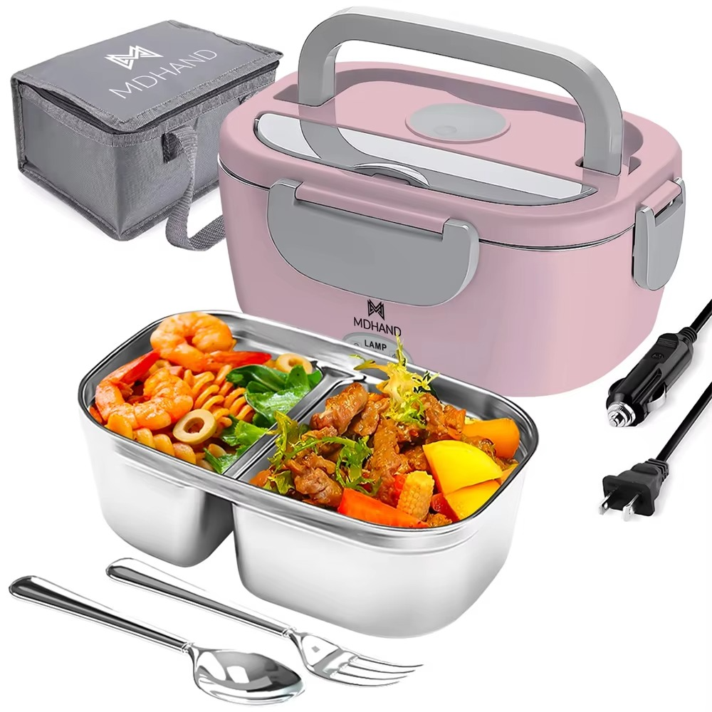 65W Electric Lunch Box Food Warmer 1.5L Leakproof Portable