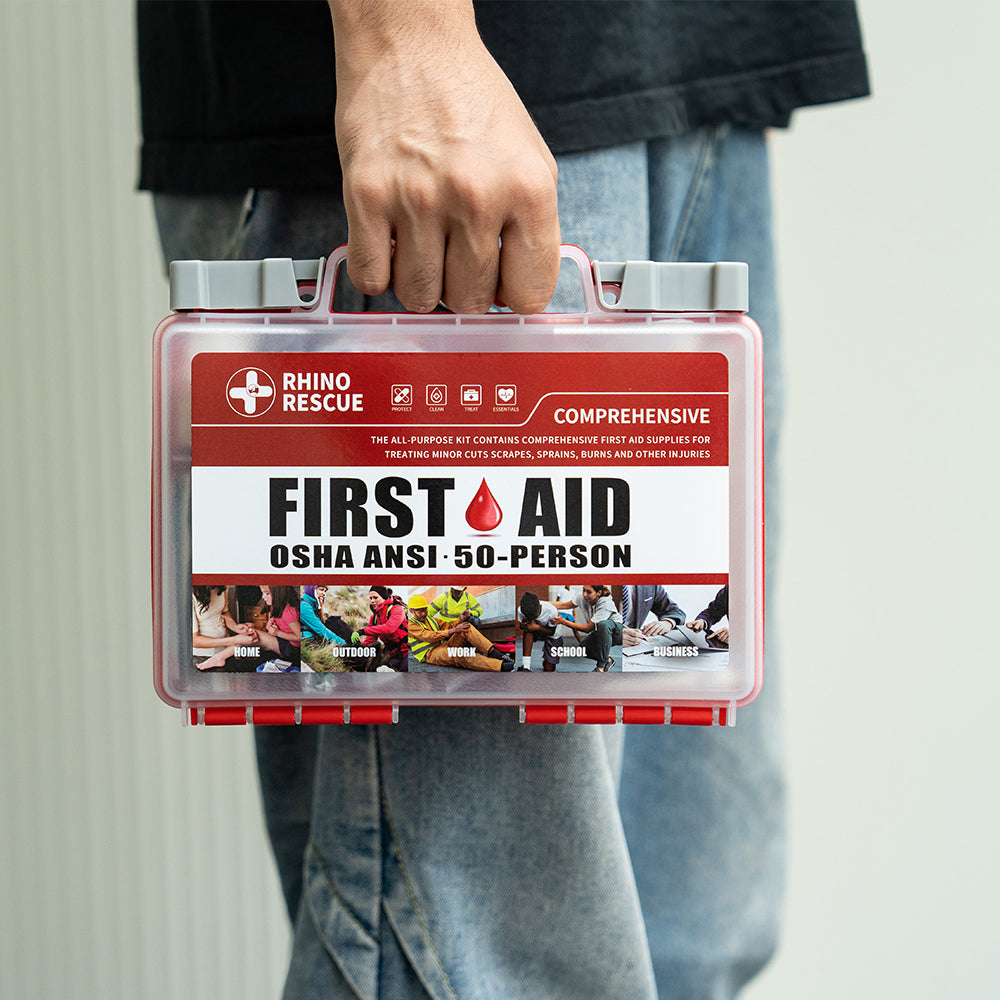 Rhino Rescue Emergency Kit: School, Car & Outdoor Supplies