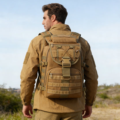 35L Tactical Backpack: Men's Outdoor Camping & Hiking Gear