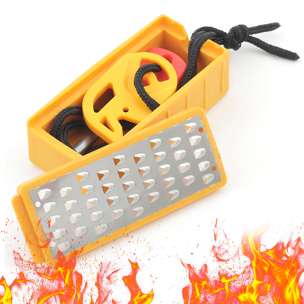 Tinder Maker & Fire Starter: Compact Outdoor Survival Tool