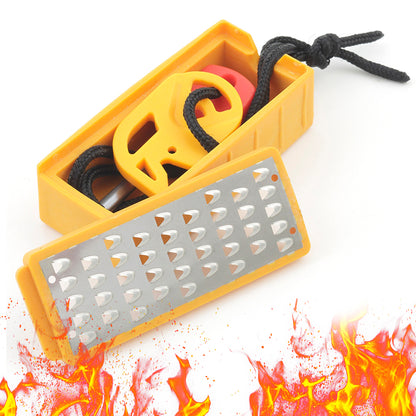Tinder Maker & Fire Starter: Compact Outdoor Survival Tool
