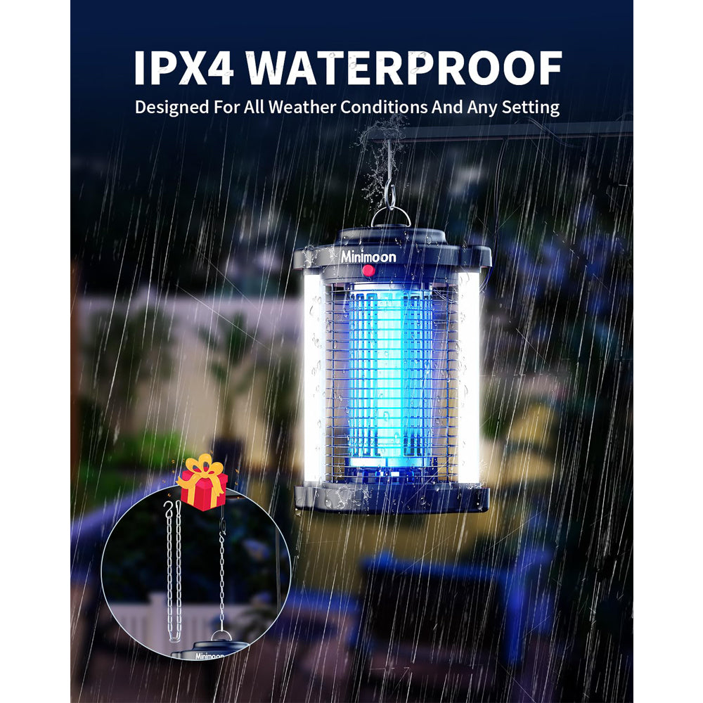 Bug Zapper 4200V Mosquito Trap Dual LED Outdoor