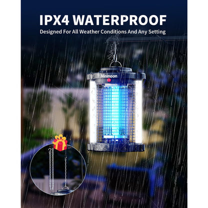 Bug Zapper 4200V Mosquito Trap Dual LED Outdoor