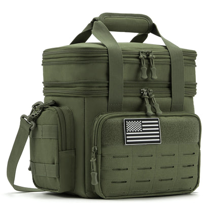 Expandable 18L Tactical Lunch Box - Insulated & Leak Proof