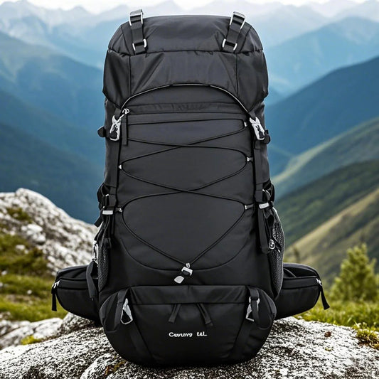 Men's 50L Waterproof Backpack for Trekking & Camping