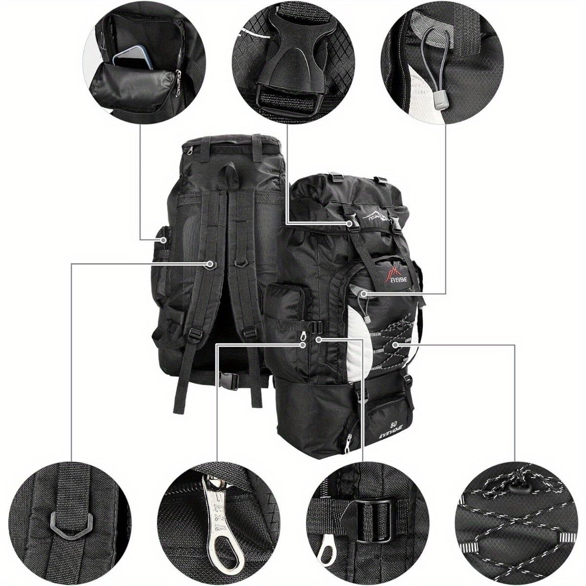 70L Sports Backpack for Hiking, Camping & Travel - Ultralight