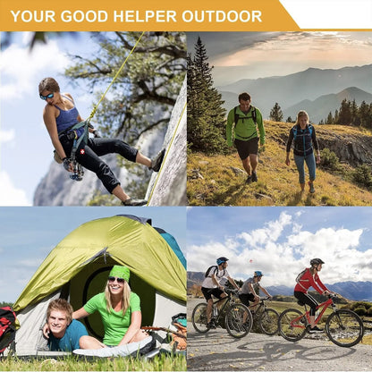 Emergency Camping Gear 142PCS: Survival & First Aid Kit