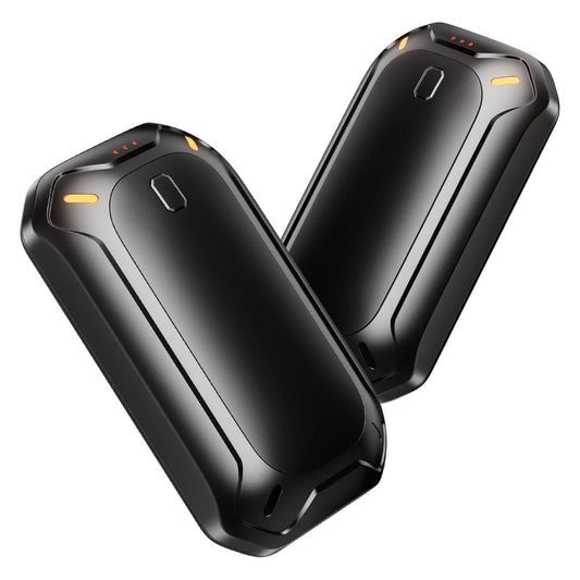 Rechargeable Hand Warmers 2-Pack: Magnetic & Double-Sided Heat