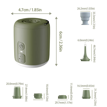 WESTTUNE Air Pump & Lantern: Compact 4.5kPa Inflator