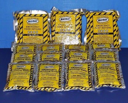 3-Day Emergency Food & Water Ration Kit for Survival Bags