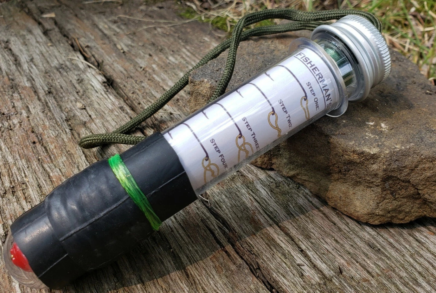 Pocket Reel Survival Fishing Kit for Camping and Bug Out Bags