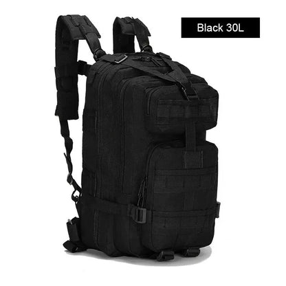 30L Waterproof Tactical Backpack Camping Hiking Travel Rucksack Bag