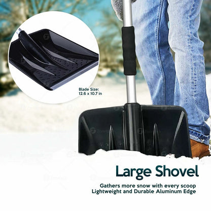 3-in-1 Car Snow Shovel Brush and Ice Scraper Kit