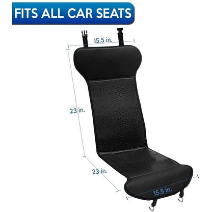12V Heated Car Seat Cushion Covers 2 Pack Black