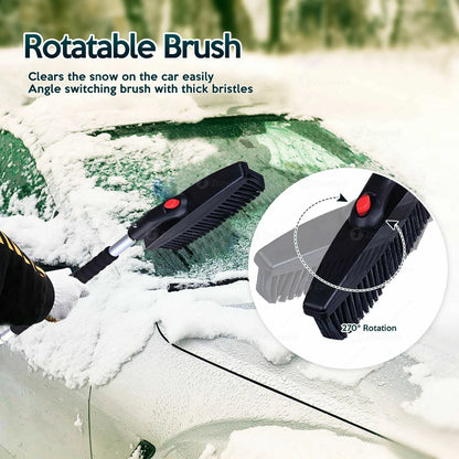 3-in-1 Car Snow Shovel Brush and Ice Scraper Kit