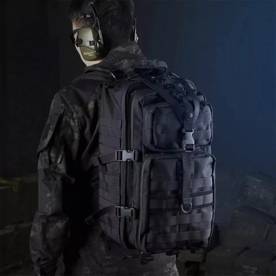 30L Waterproof Tactical Backpack Camping Hiking Travel Rucksack Bag