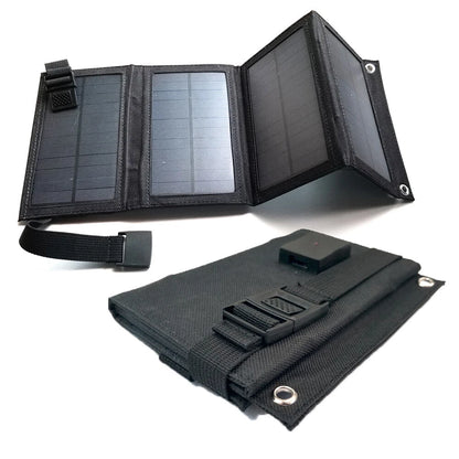 10W Portable Solar Charger Lightweight Water Resistant Panel