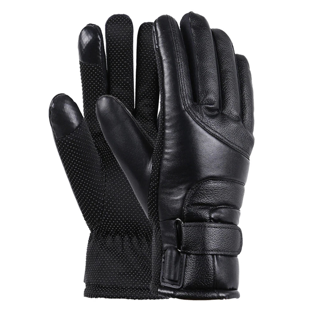 USB Heated Winter Gloves for Skiing Cycling & Outdoor Cold Weather