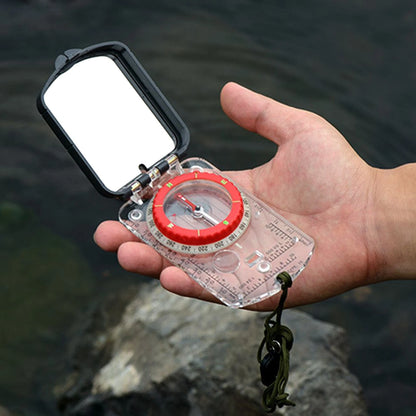 Compass for Hiking Maps Navigation Tool Outdoor Adjustable Declination