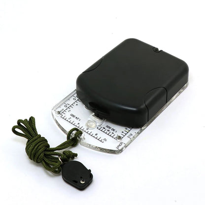 Compass for Hiking Maps Navigation Tool Outdoor Adjustable Declination