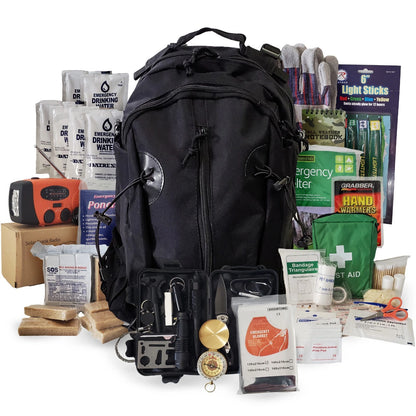 1 Person 72 Hour Emergency Survival Backpack Kit Camping Hiking