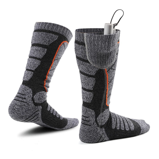 Rechargeable Heated Socks with Batteries for Men and Women
